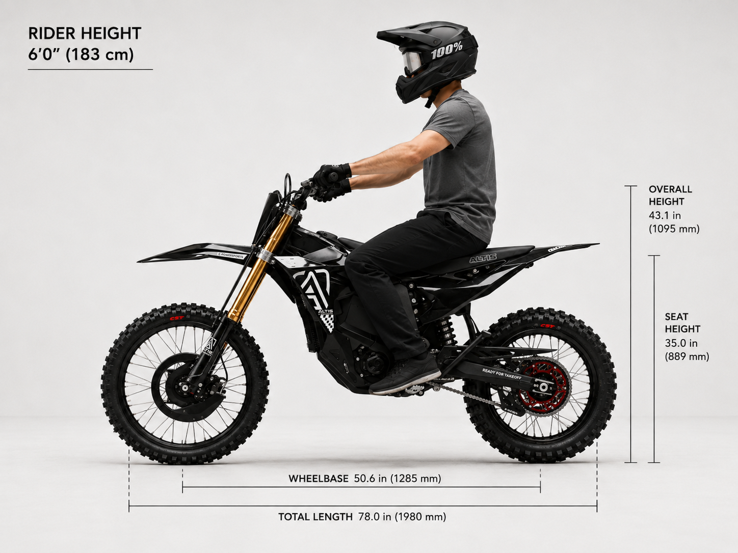 2026 Altis Sigma - Best Off-Road Dirt EBike - High Performance 98V
