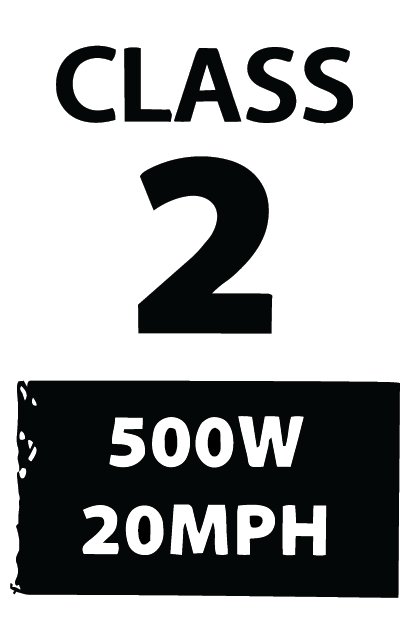 Class 2 500w Sticker
