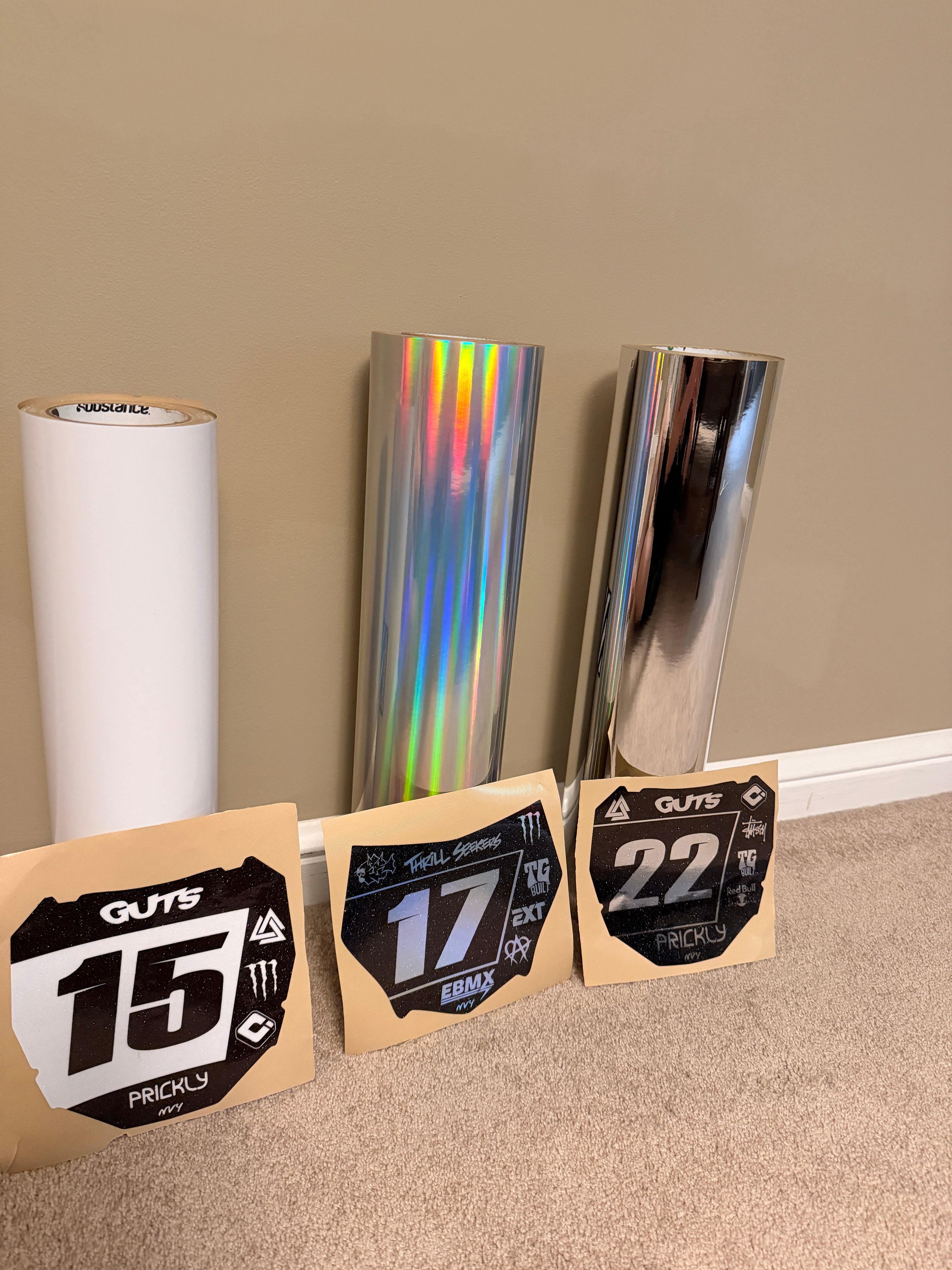 Predesigned E Ride Pro Rear Fender Decal