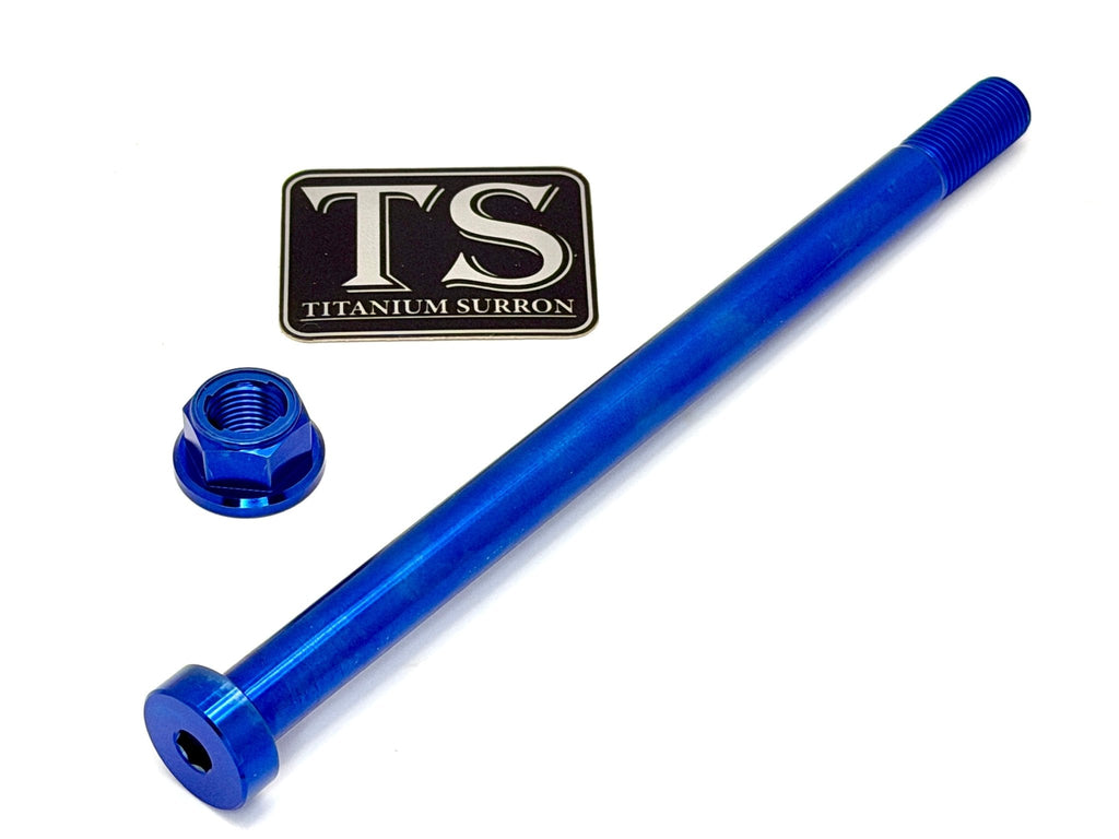 Titanium Rear Axle and Nut - Surron LBX